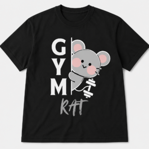 Gym Rat Mouse Graphic Tee