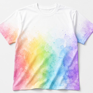 Rainbow WaterColor T-shirt